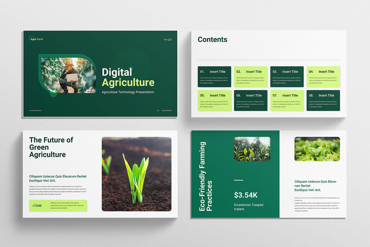 Digital Agriculture Presentation, a Presentation Template by E-Type (Photo 2 of 5)