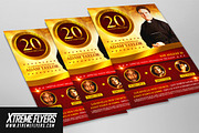 Church Anniversary Flyer Template, a Flyer Template by XtremeFlyers (Thumbnail 2 of 2)