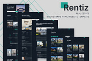 Rentiz - RealEstate Website Template, a HTML Template by TemplatesJungle (Thumbnail 9 of 9)