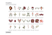 Art Nouveau Botanical Flower Pattern, a Pattern Graphic by likorbut (Thumbnail 6 of 12)