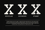 Off War - Stencil Font, a Slab Serif Font by Liszar Inzani (Thumbnail 3 of 9)