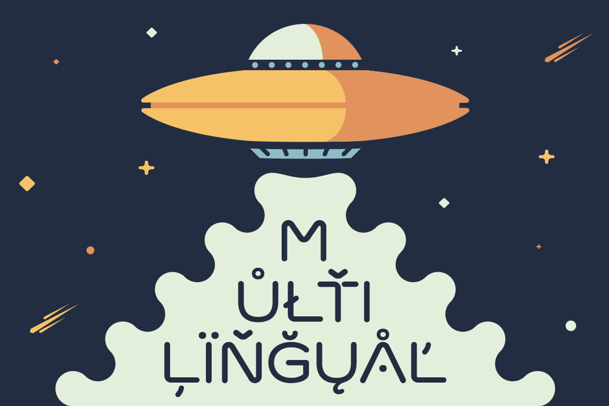 Meteoric Light Font preview 3