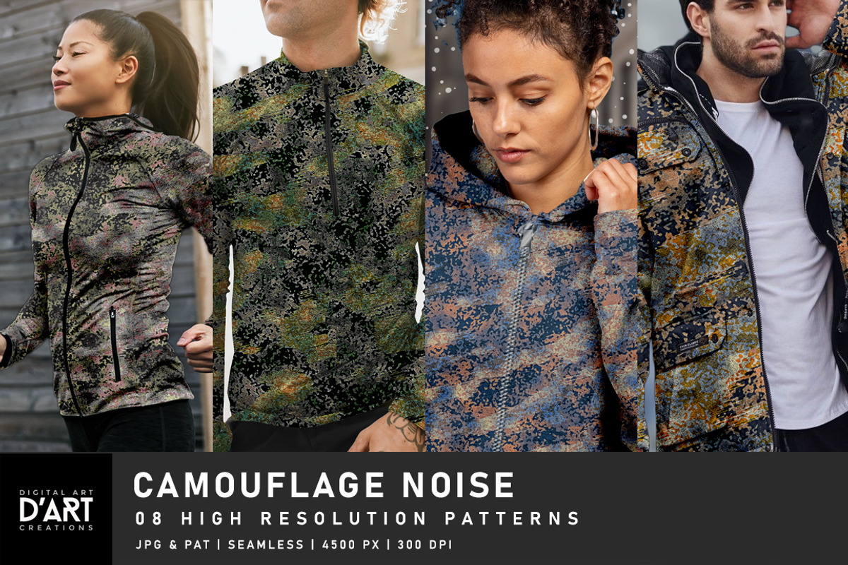 Camouflage Noise, a Pattern Graphic by Digital Art Creations (Photo 5 of 5)