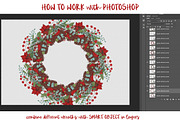 Christmas wreath generator, a Brush Add-On by MM Studio (Thumbnail 3 of 10)