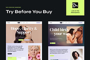 Doula Website Elementor Template, a WordPress Template by Awakened Templates (Thumbnail 5 of 6)