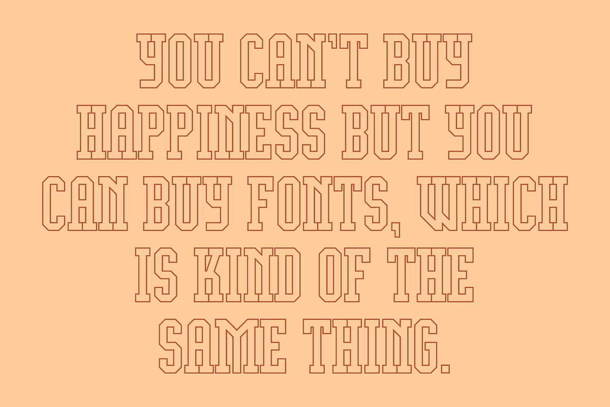 Display University Font, a Serif Font by GG Design (Photo 8 of 8)