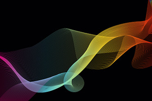 Exotic Bright Gradients Illustrator