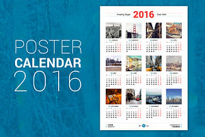 Poster Calendar 2016