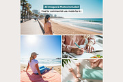 Systeme.io Calypso Peach Lead Funnel, a Landing Page Template by Hayley's Digital Hub (Thumbnail 6 of 9)