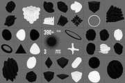 390+ Lines & Dots 3D Shapes, an Object Graphic by assetpro.design (Thumbnail 19 of 19)
