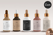 Canva Dropper Bottle Label LA006, a Stationery Template by Draca Design Co (Thumbnail 3 of 4)
