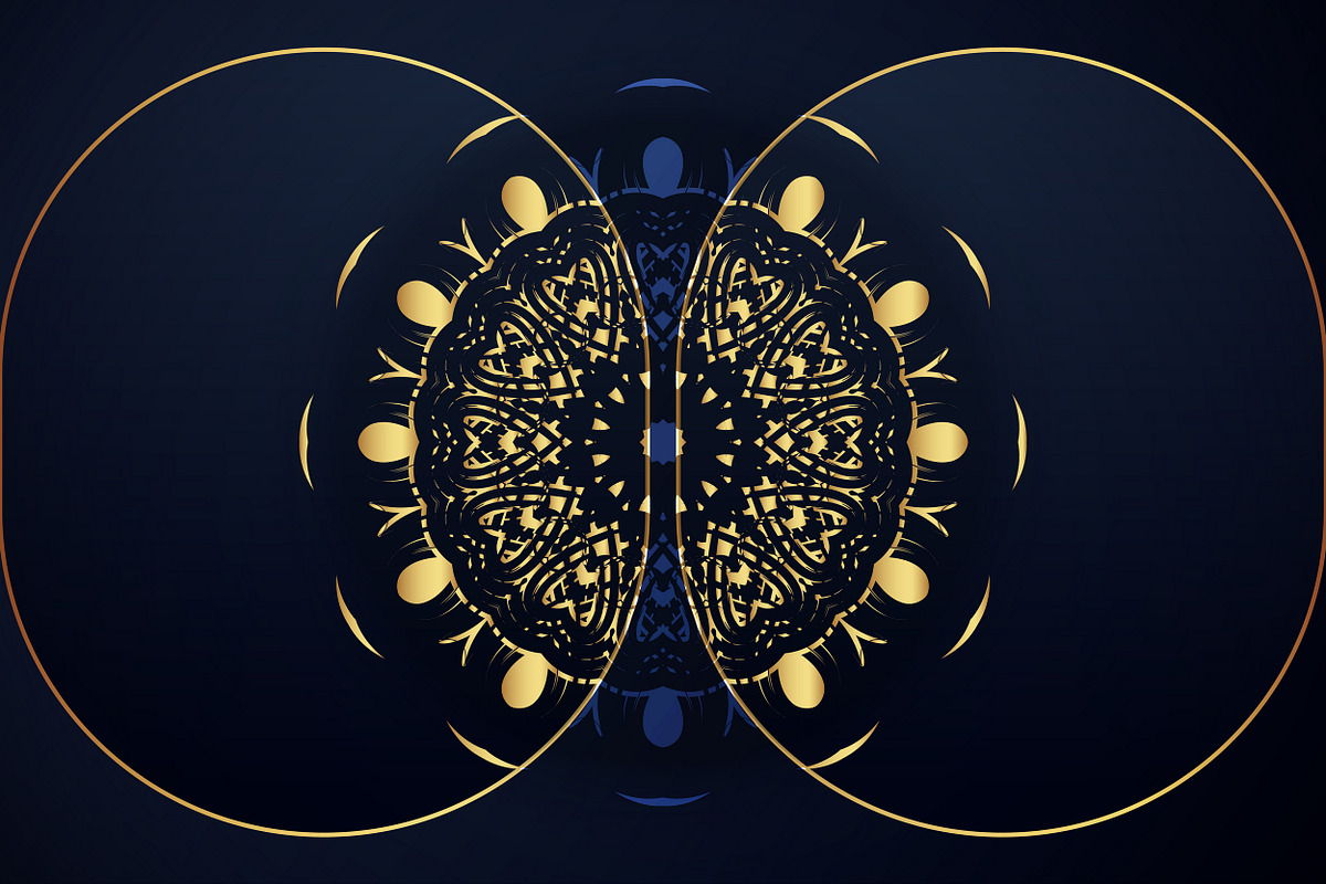 Mandala Oriental Floral art Bundle, a Background Graphic by NJ Himel (Photo 15 of 97)
