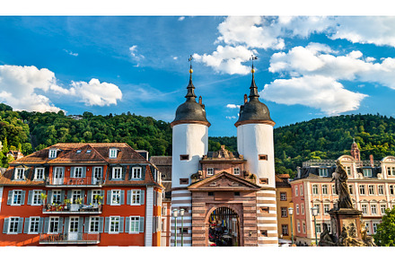 Stadttor Gate in Heidelberg, Germany, an Architecture Photo by Leonid Andronov