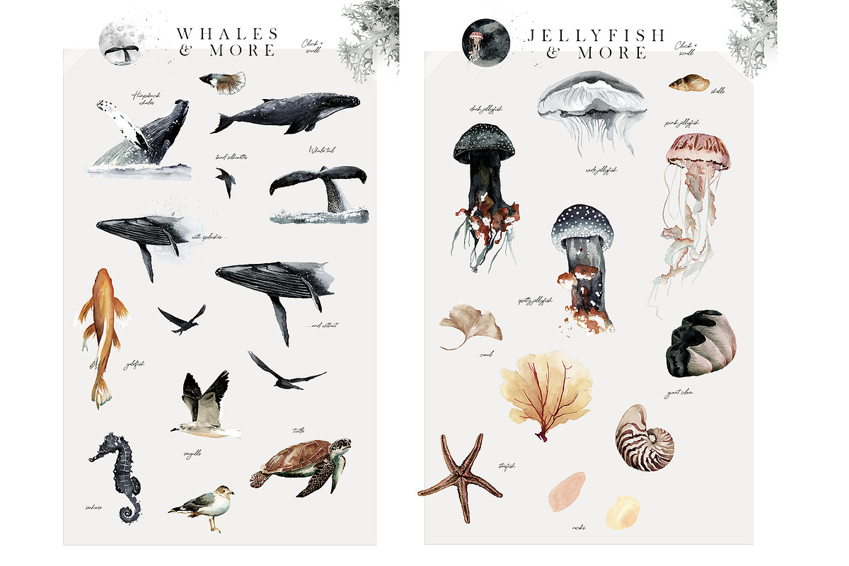 The Amazing Watercolor Bundle, an Object Illustration by Creativeqube Design (Photo 41 of 75)