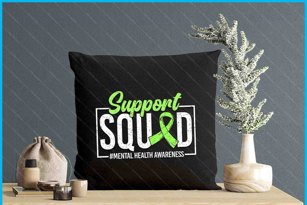 Support Squad MentalHealth Awareness, a Graphic by Creativeusart (Photo 4 of 4)