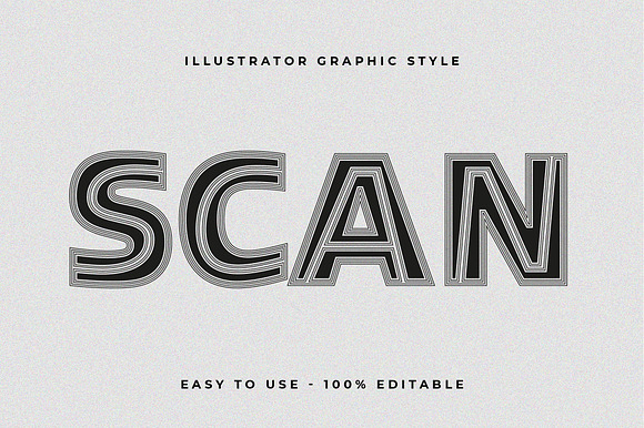 Lining Depth Text Effect preview 3