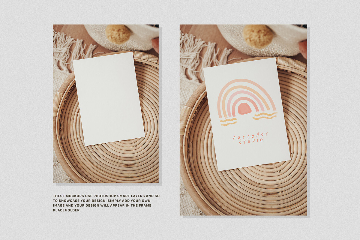 Kids Frames & Cards Mockup, an Advertising Mockup by Artcoast Studio (Photo 4 of 6)