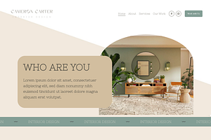 Cameron Squarespace 7.1 Template