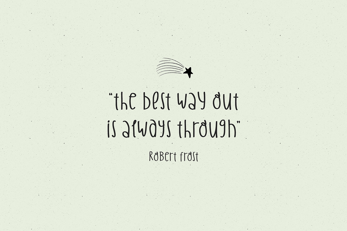 Quirky Handwritten Font Cute Flowers, a Handwritten Font by Kaya Fonts (Photo 22 of 32)