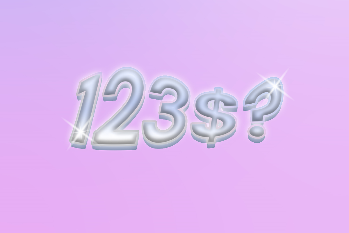 Glossy Silver 3D Text Effect