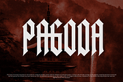 Baeiros - Modern Blackletter Font, a Blackletter Font by MooneseyeType (Thumbnail 7 of 8)
