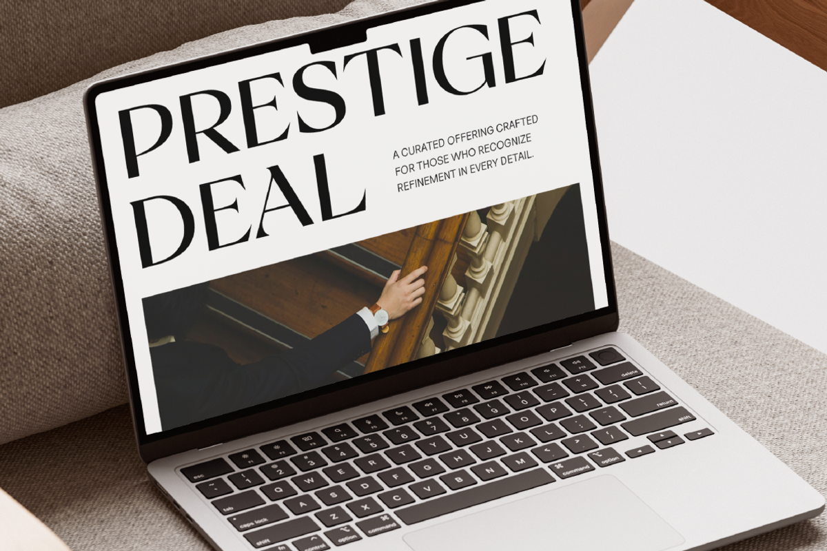 Prime Brand – Elegant Display Font, a Serif Font by Yukita Creative (Photo 2 of 8)