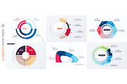 Four option infographic designs, a Templates & Theme by rikkyal (Thumbnail 1 of 2)