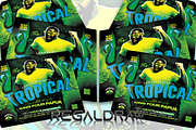 Tropical Flyer, a Flyer Template by regalDRAW (Thumbnail 3 of 3)