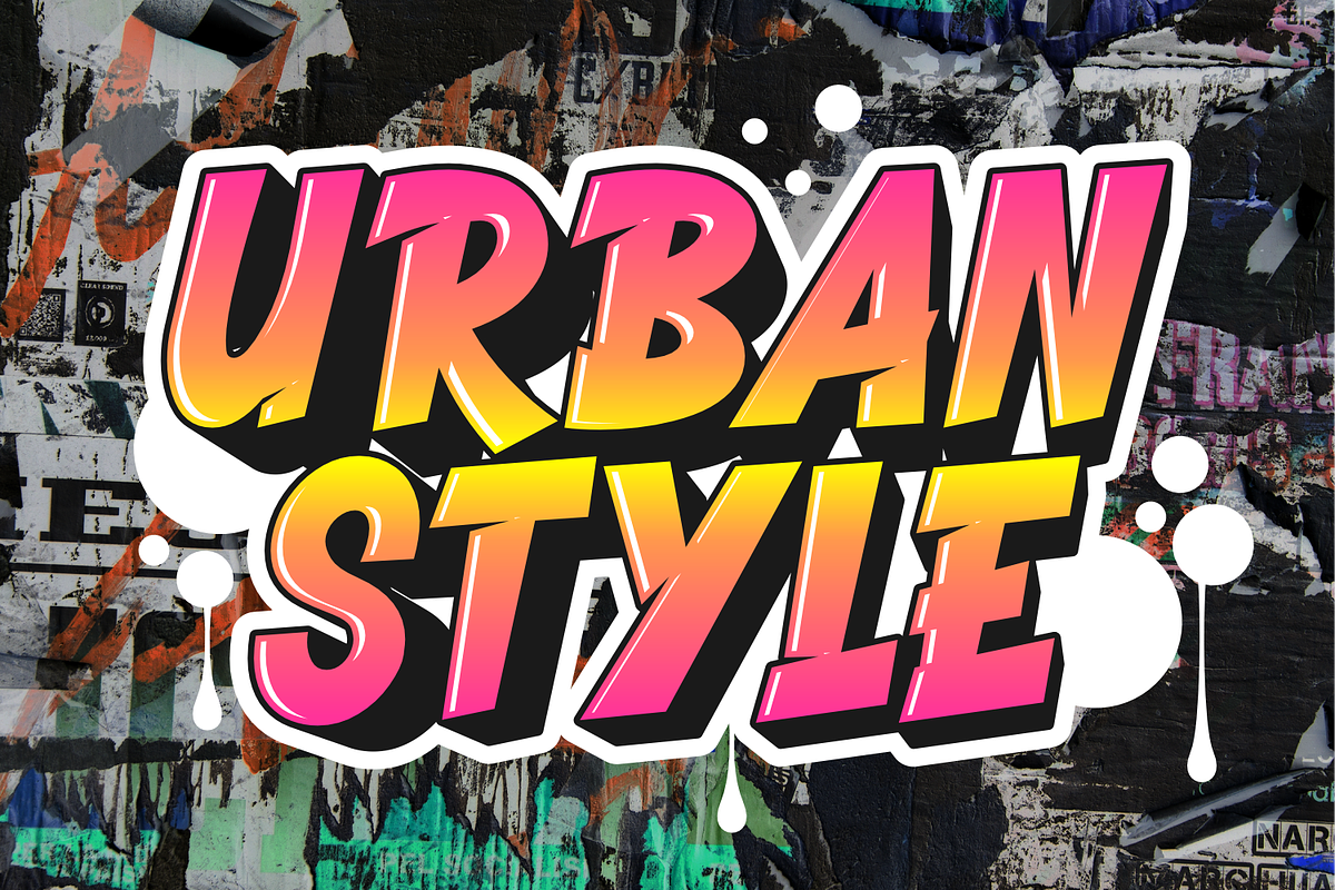Super Lines - Graffiti Font, a Handwritten Font by Keithzo (Photo 4 of 5)