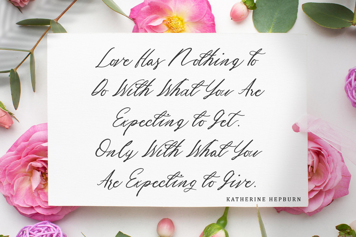 Hey Jane - Lovely Script, a Handwritten Font by Typefactoryco (Photo 4 of 9)