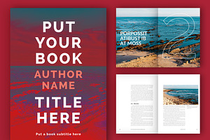 Book Layout Template, a Brochure Template by tomsarraipodesign
