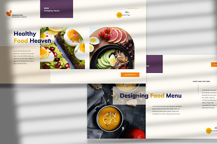 Halua - Food PowerPoint Template
