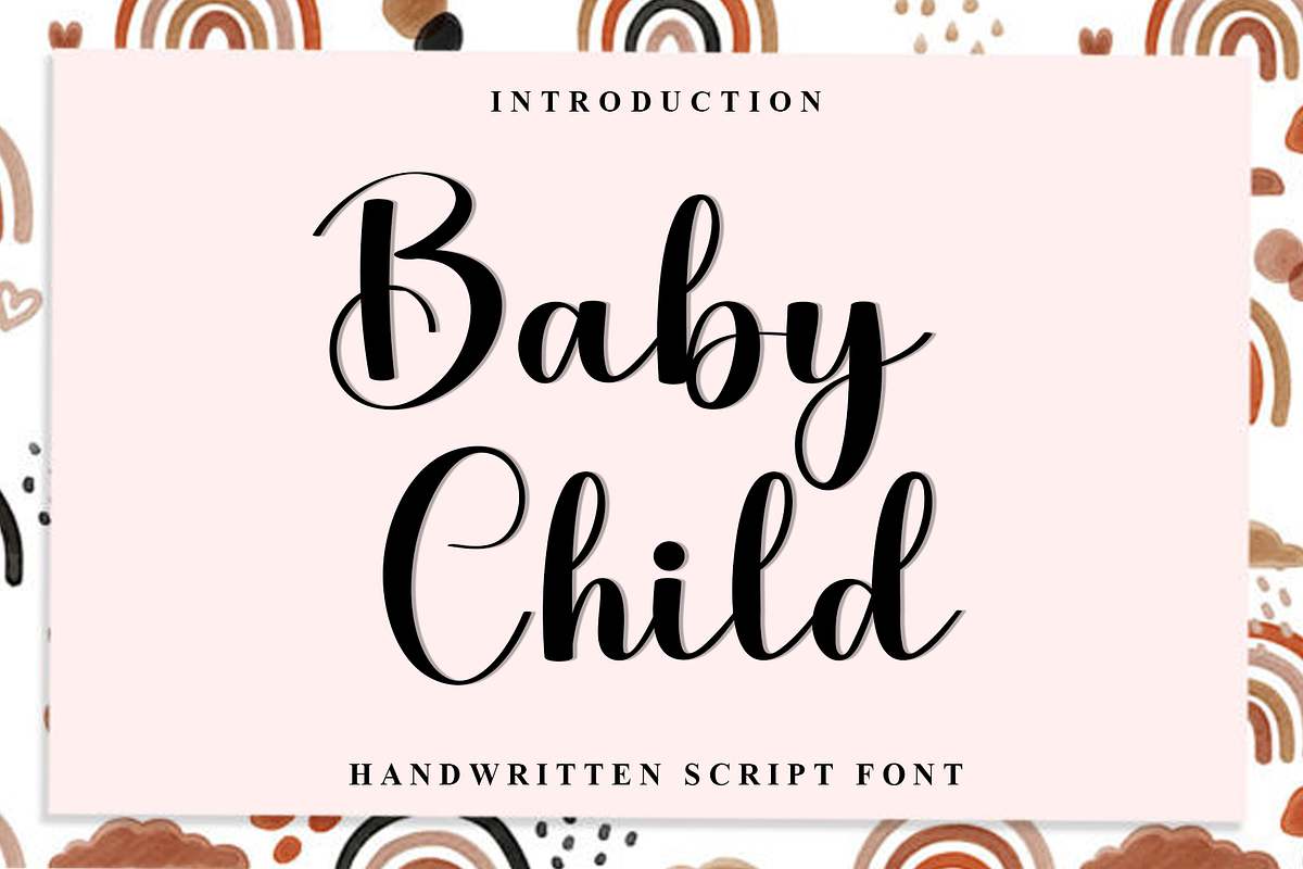 Baby Child, a Handwritten Font by InermediaSTUDIO (Photo 1 of 8)