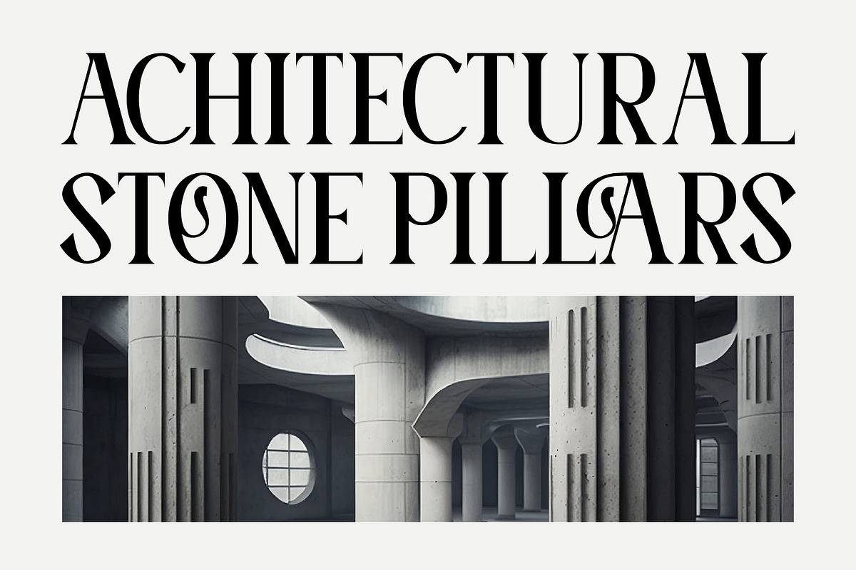 Azekna - Modern Serif Font, a Serif Font by Rishsketch (Photo 12 of 15)