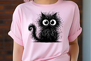 Quirky Black Cats Clipart, an Illustration by RobertsArt (Thumbnail 6 of 7)