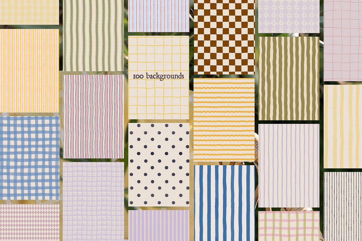 Dolce Picnic Summer Backgrounds, a Background Graphic by lerinartstudio (Photo 2 of 11)