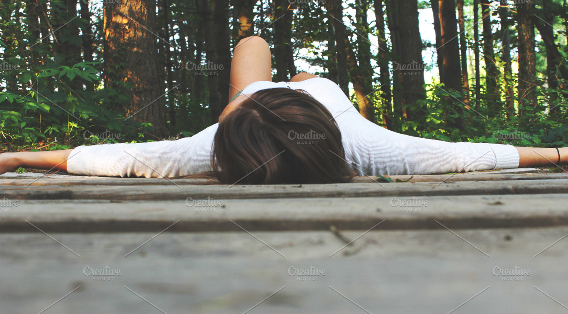Just A Girl In The Woods