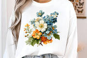 Spring daisy flower clipart, an Illustration by SinaCreation (Thumbnail 6 of 11)