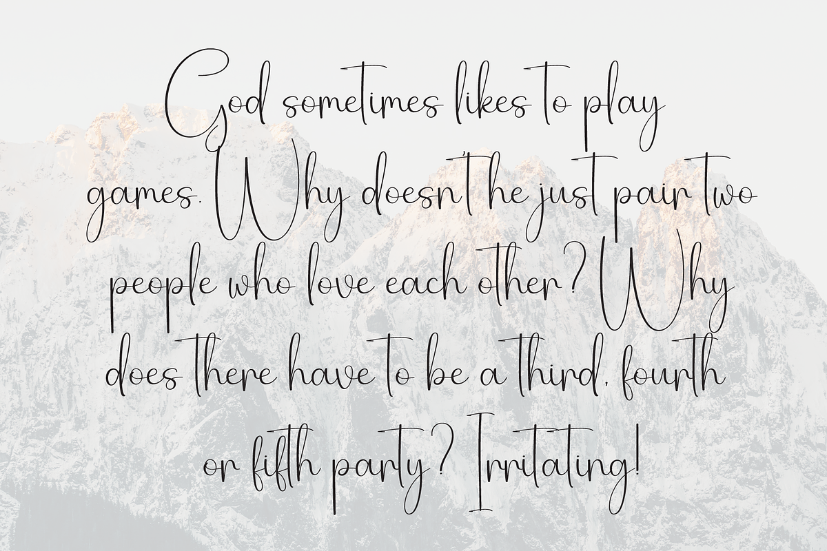 Family Signature | Script Font, a Handwritten Font by Scratchones (Photo 6 of 9)