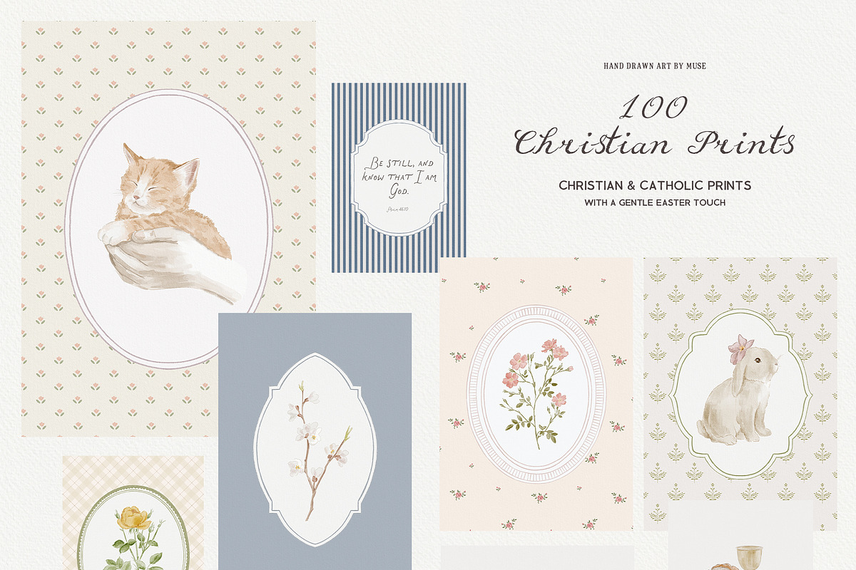 Le Jardin Céleste Christian Prints, a Background Graphic by Muse Artist (Photo 24 of 26)