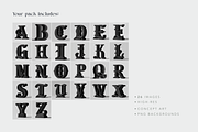Blackletter Alphabet, a Decorative Illustration by Picturesque Stories (Thumbnail 7 of 7)
