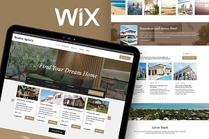 Realtor Agency - Wix Studio Website, a Wix Template by Kitteeh