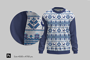 Knit sweater Mock-up., a Hoody Mockup by Irena Matiash shop (Thumbnail 2 of 4)