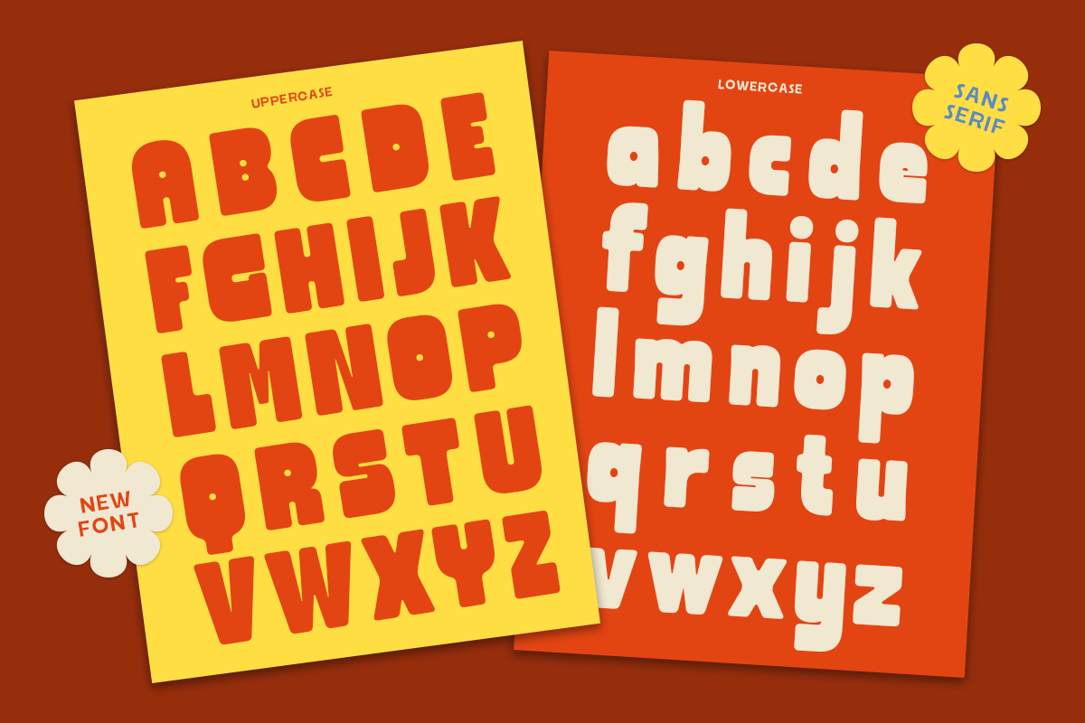 Bitsand – Bold Playful Display Font, a Sans Serif Font by roomspace creative lab (Photo 10 of 10)