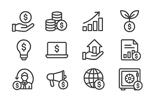 Financial growth and investment, a Business Photo by ZinetroN