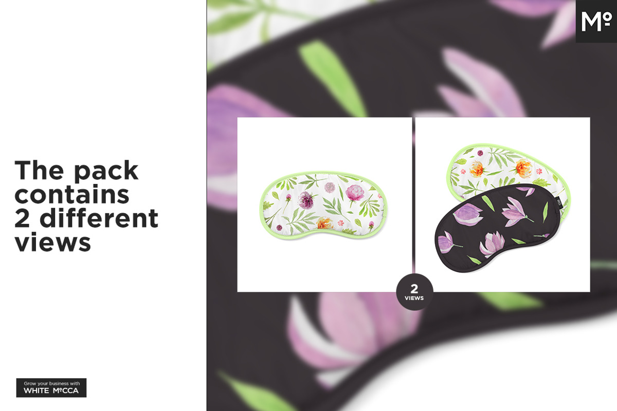 Eye Mask Mock-up, a Mask Mockup by Mocca Mockups Store (Photo 2 of 7)