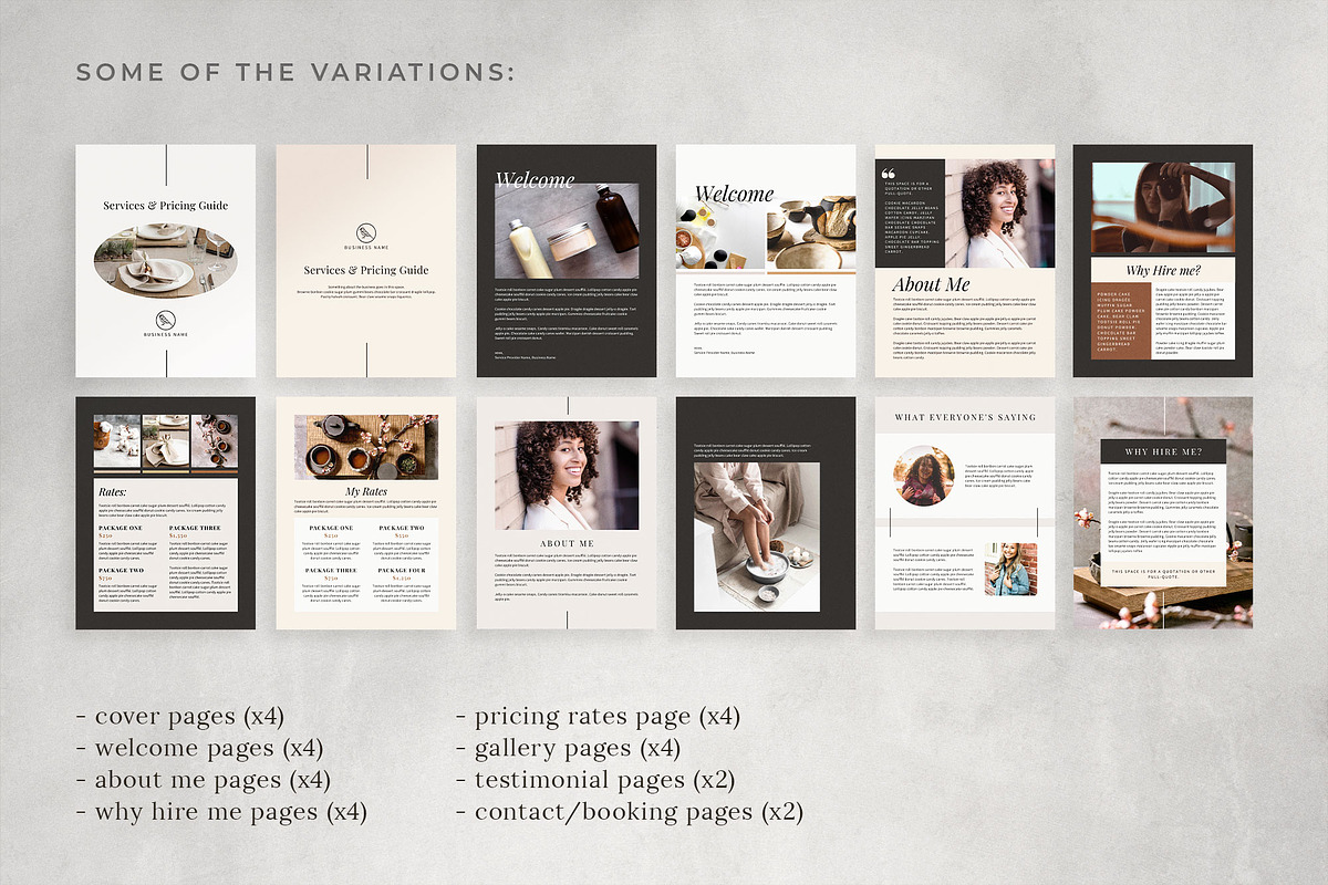 Pricing Guide Canva Template | Dash, a Brochure Template by Studio Sugoi (Photo 3 of 10)