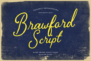 Brawford - Hand Drawn Script