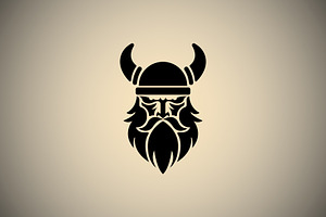 Viking logo vector icon illustration, a Branding & Logo Template by Dyn Studio