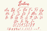 Bellina – Monoline Script Font, a Handwritten Font by MERCI STUDIO (Thumbnail 8 of 8)